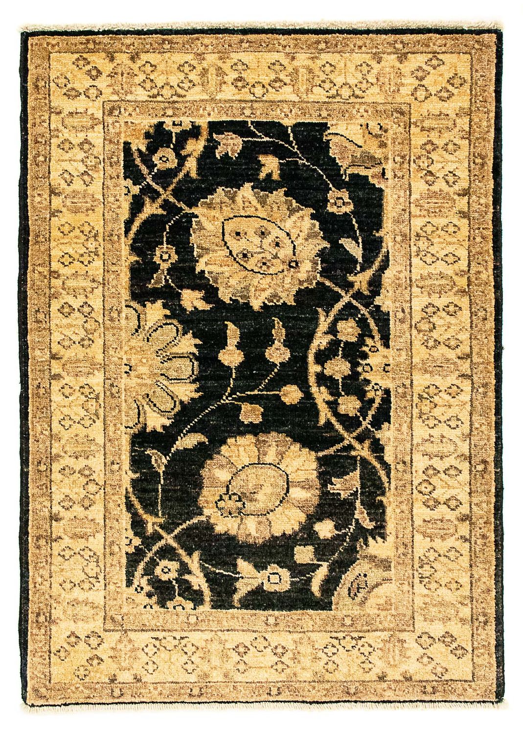 Alfombra Ziegler - 86 x 62 cm - azul oscuro