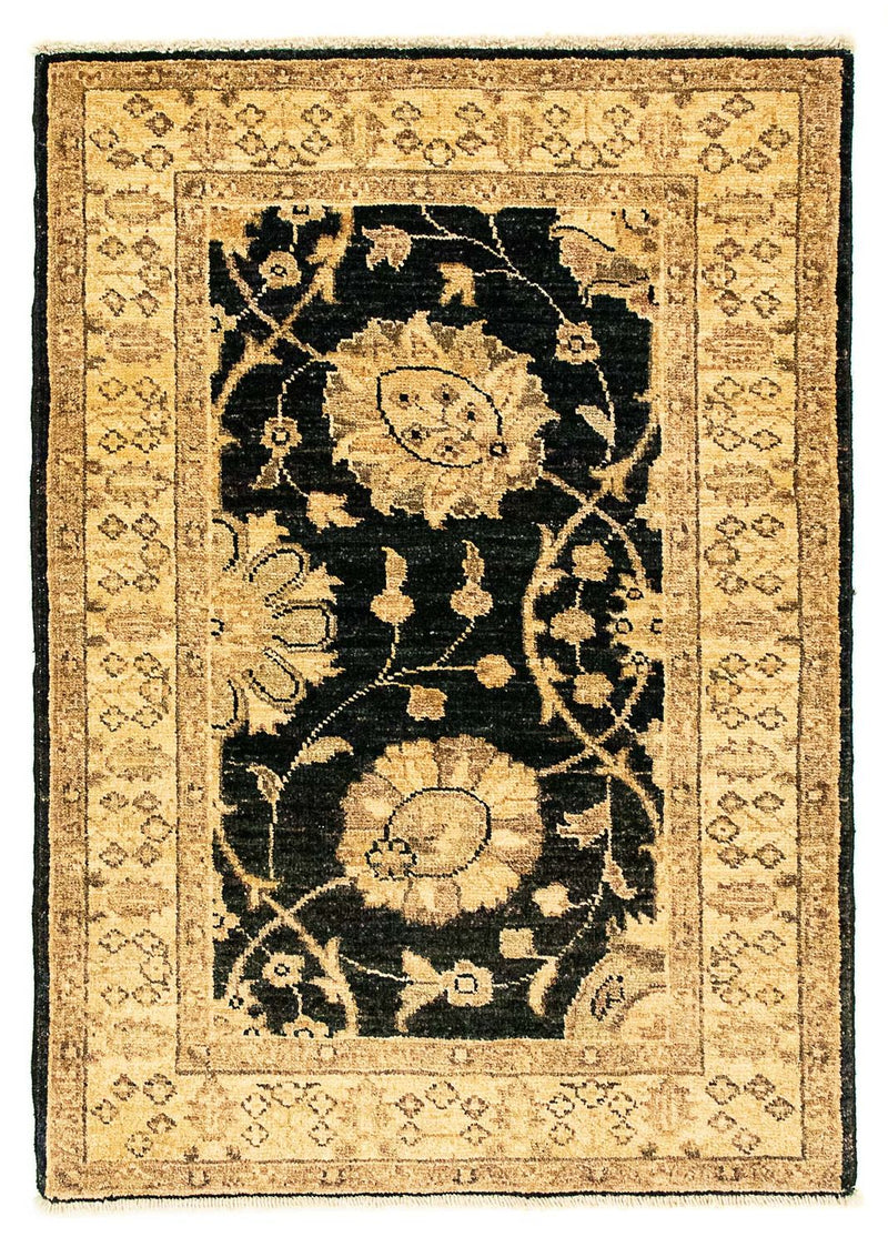 Alfombra Ziegler - 86 x 62 cm - azul oscuro