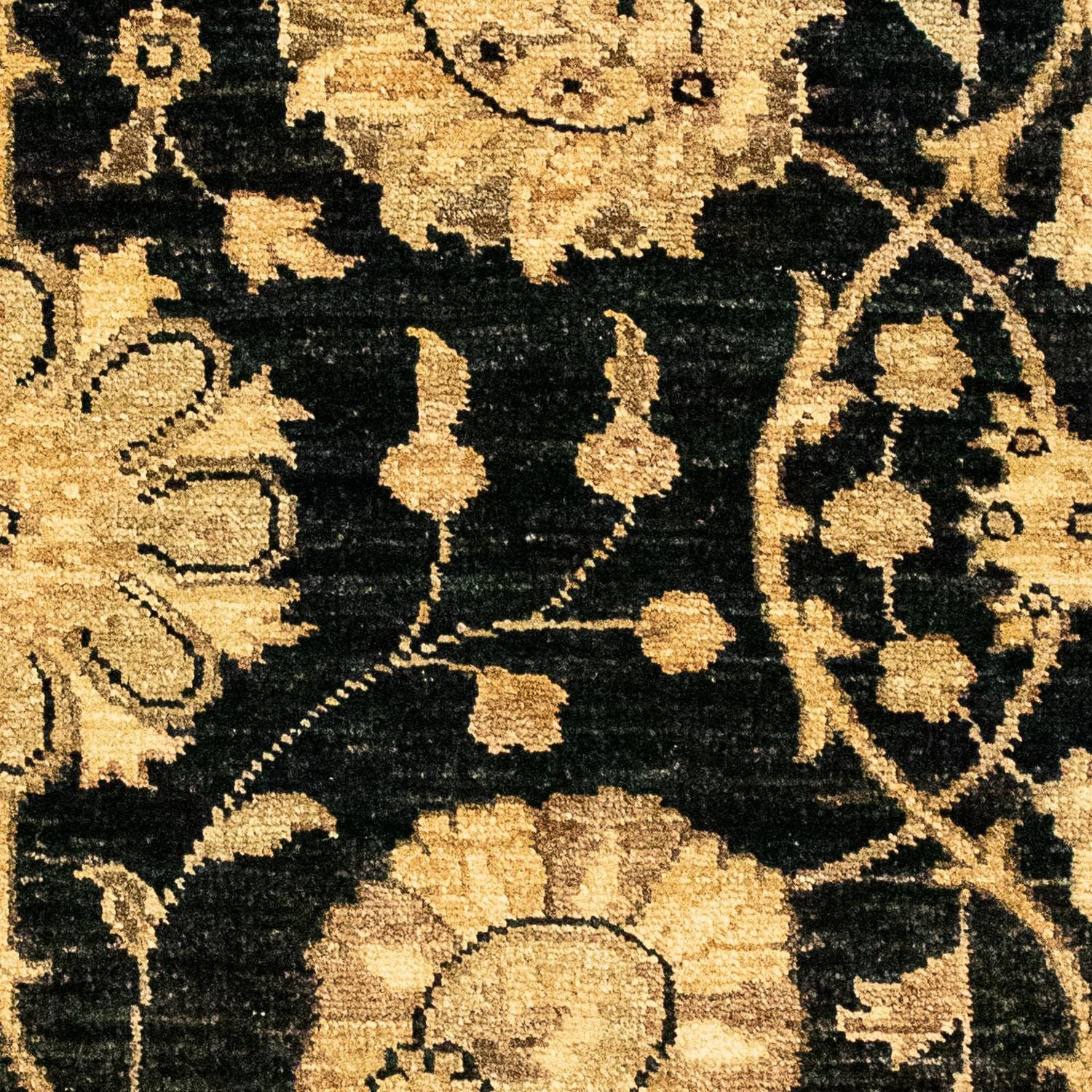 Alfombra Ziegler - 86 x 62 cm - azul oscuro