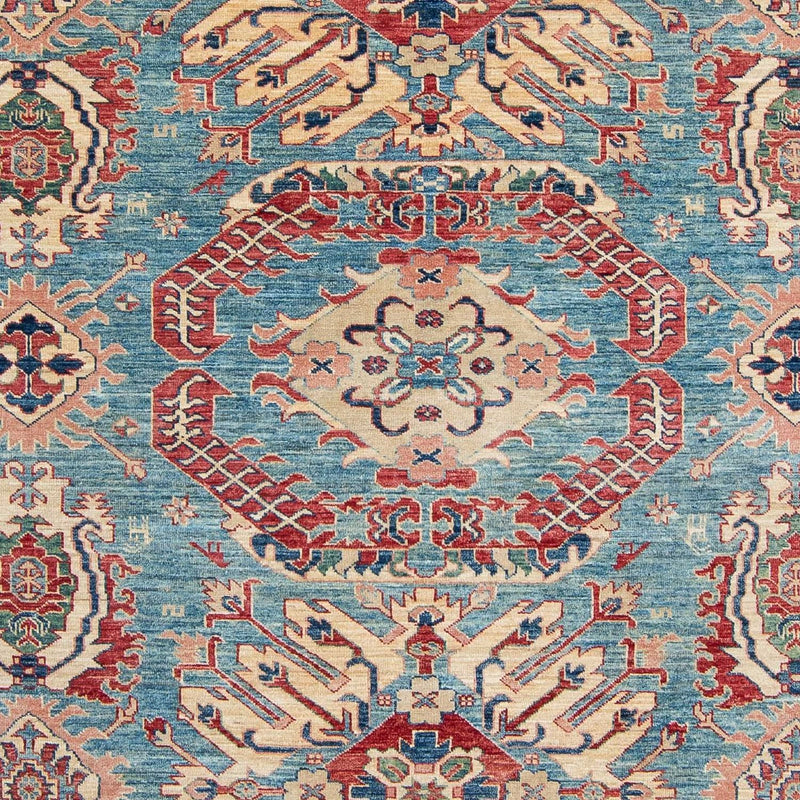 Alfombra Ziegler - Kazak - 322 x 244 cm - turquesa