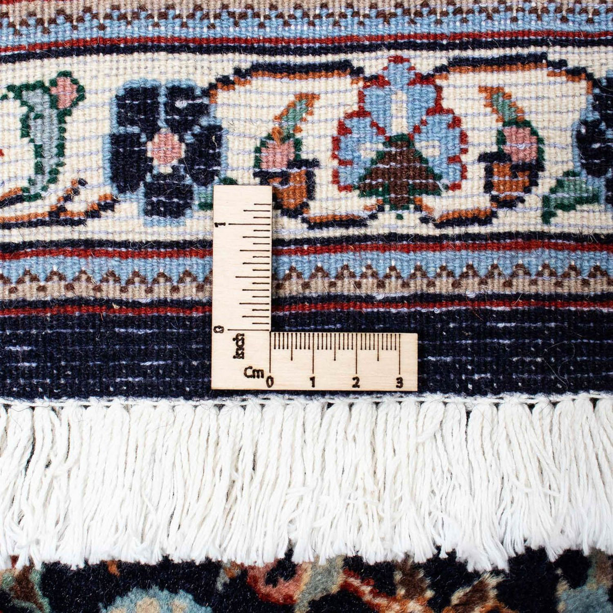 Alfombra persa - Clásica - 243 x 175 cm - azul oscuro