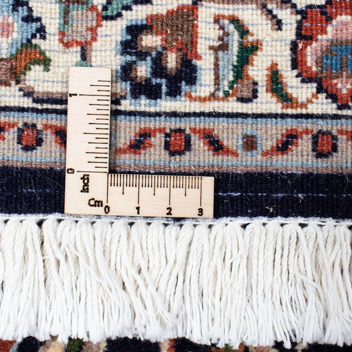 Alfombra persa - Clásica - 228 x 171 cm - azul oscuro