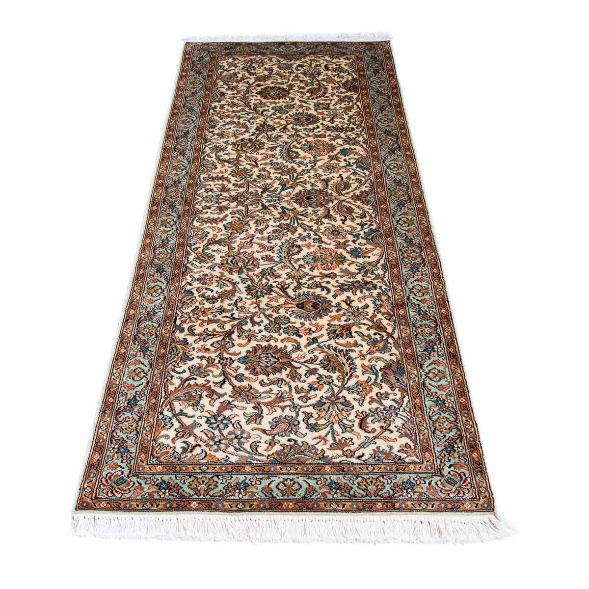 Alfombra de pasillo Alfombra persa - Clásica - 186 x 64 cm - beige