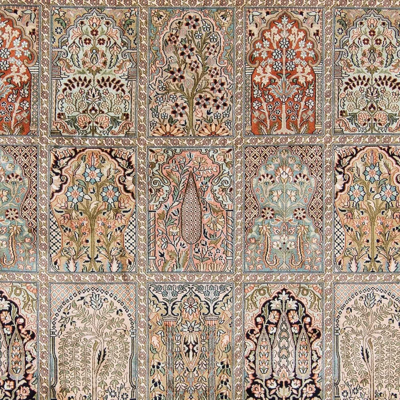 Alfombra de seda - Seda de Cachemira - 336 x 251 cm - multicolor