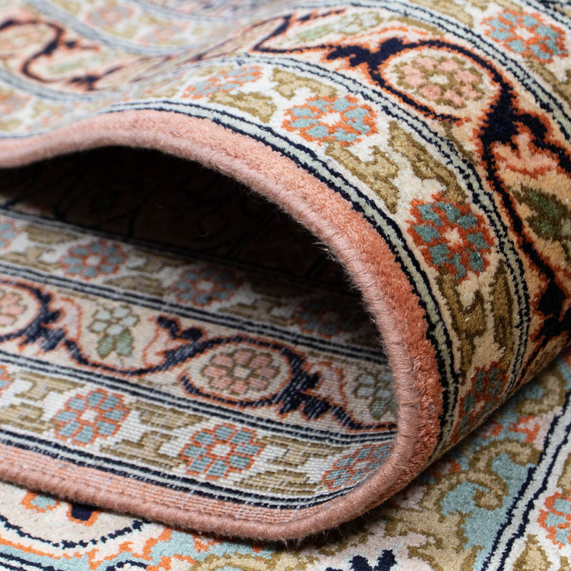 Alfombra de seda - Seda de Cachemira - 336 x 251 cm - multicolor