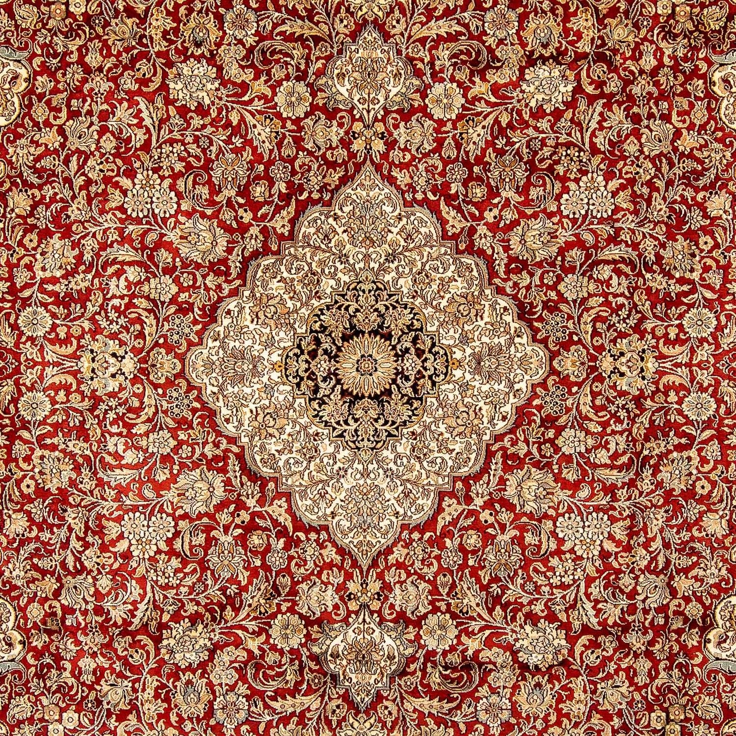 Alfombra persa - Clásica - 337 x 246 cm - rojo oscuro