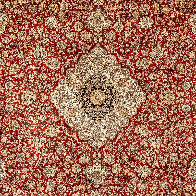 Alfombra persa - Clásica - 337 x 246 cm - rojo oscuro