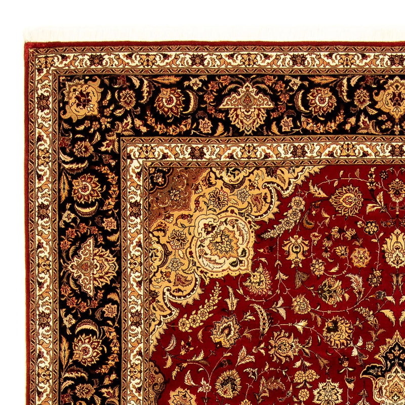 Alfombra Persa - Tabriz - Real - 350 x 245 cm - rojo oscuro
