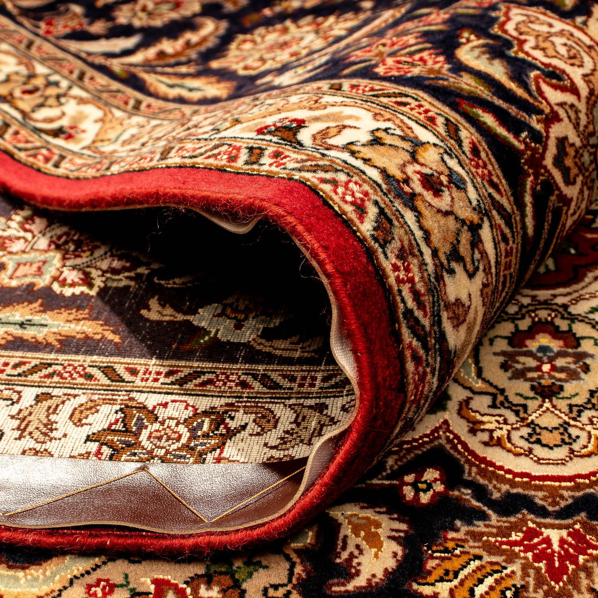 Alfombra Persa - Tabriz - Real - 350 x 245 cm - rojo oscuro