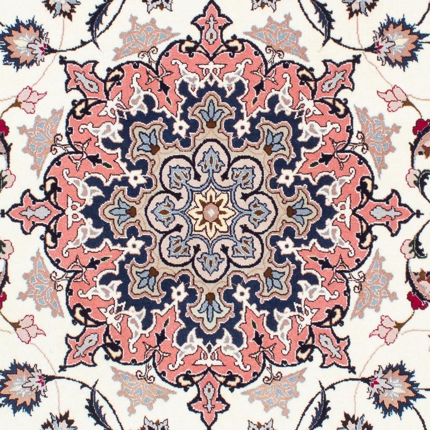 Alfombra Persa - Tabriz - Real - 211 x 153 cm - beige