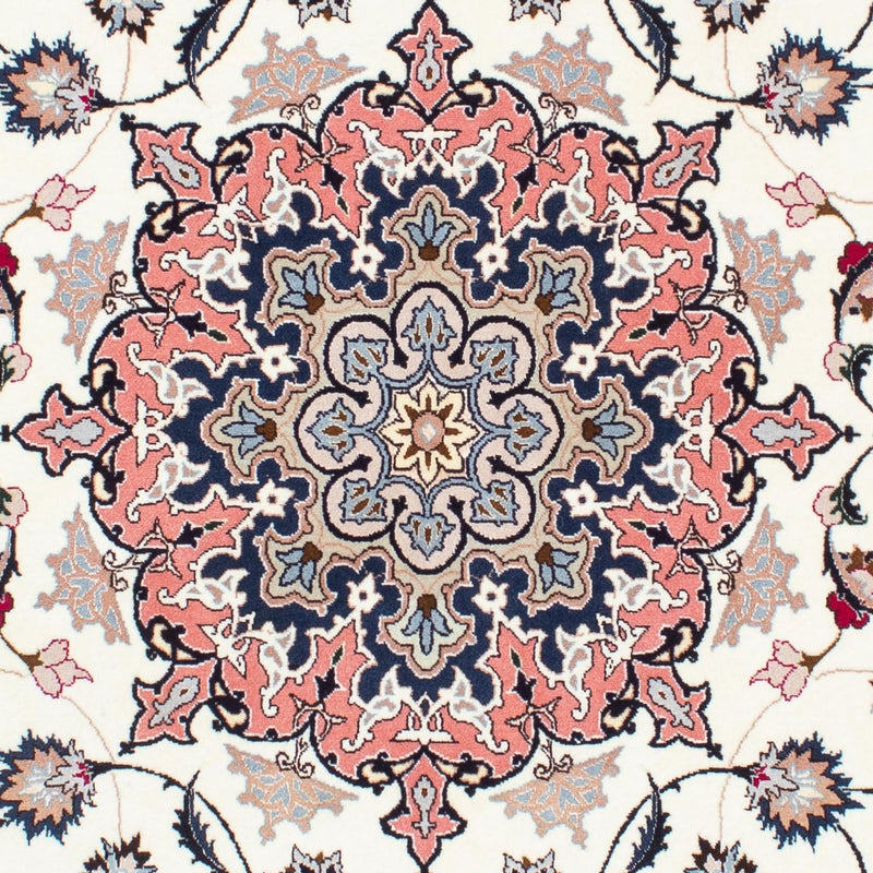 Alfombra Persa - Tabriz - Real - 211 x 153 cm - beige