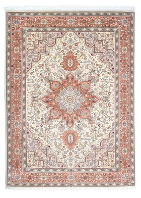 Alfombra Persa - Tabriz - Real - 211 x 151 cm - beige