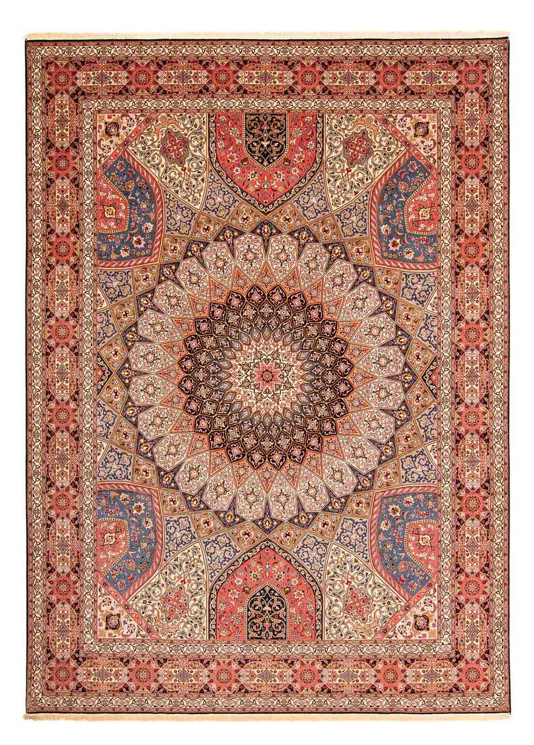 Alfombra Persa - Tabriz - Real - 408 x 296 cm - multicolor