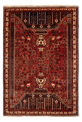 Alfombra persa - Nómada - 297 x 207 cm - rojo oscuro