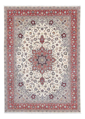 Alfombra Persa - Tabriz - Real - 357 x 251 cm - beige