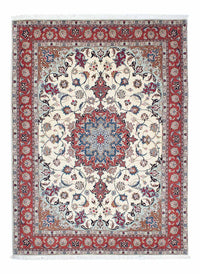 Alfombra Persa - Tabriz - Real - 203 x 150 cm - beige