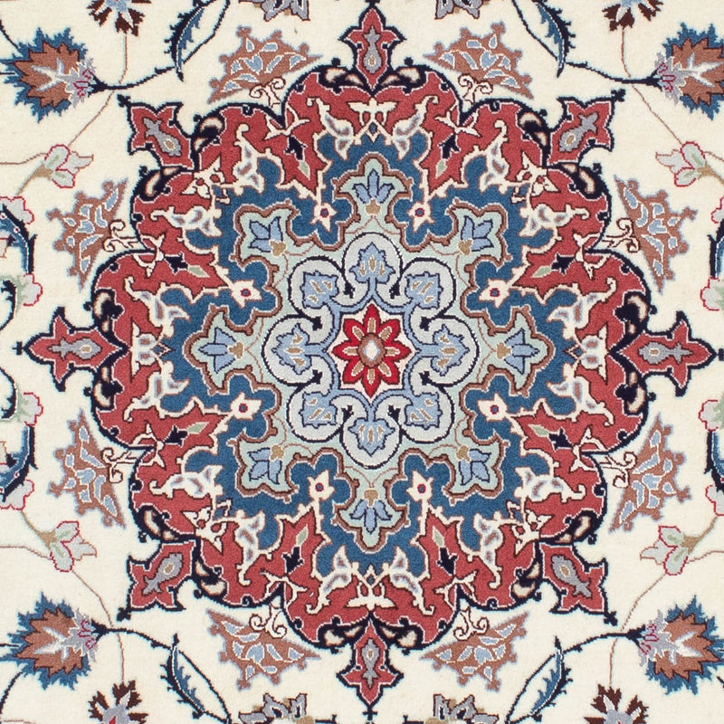 Alfombra Persa - Tabriz - Real - 203 x 150 cm - beige