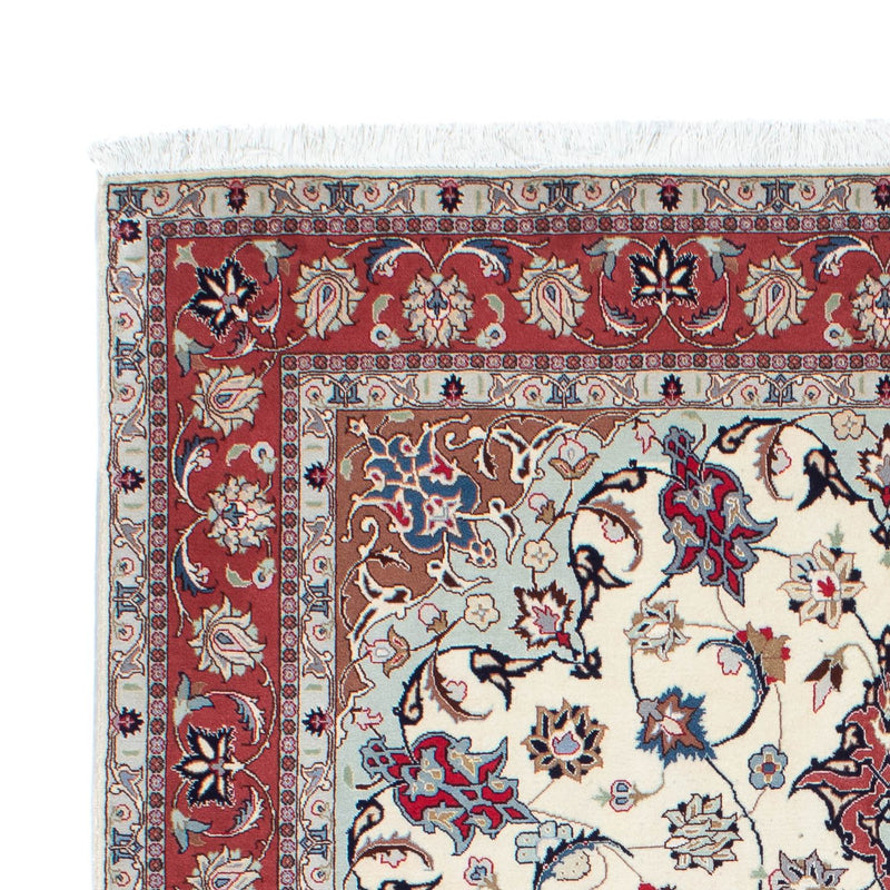 Alfombra Persa - Tabriz - Real - 203 x 150 cm - beige
