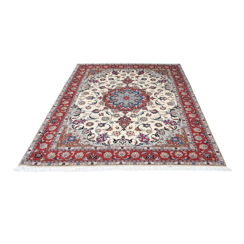 Alfombra Persa - Tabriz - Real - 203 x 150 cm - beige