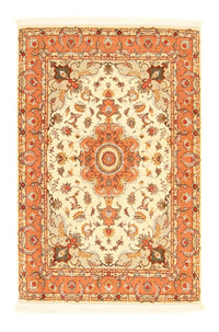 Alfombra Persa - Tabriz - Real - 152 x 102 cm - beige