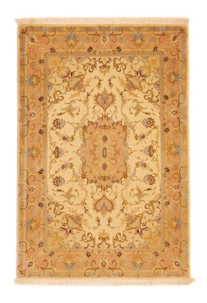 Alfombra Persa - Tabriz - Real - 155 x 104 cm - beige