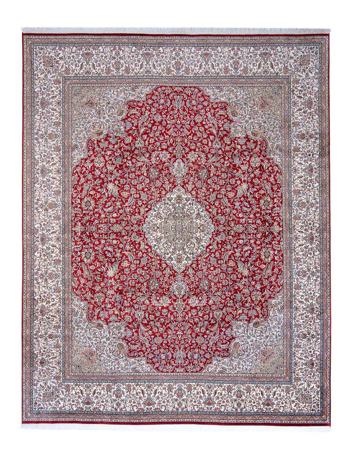 Alfombra persa - Clásica - 311 x 244 cm - rojo oscuro