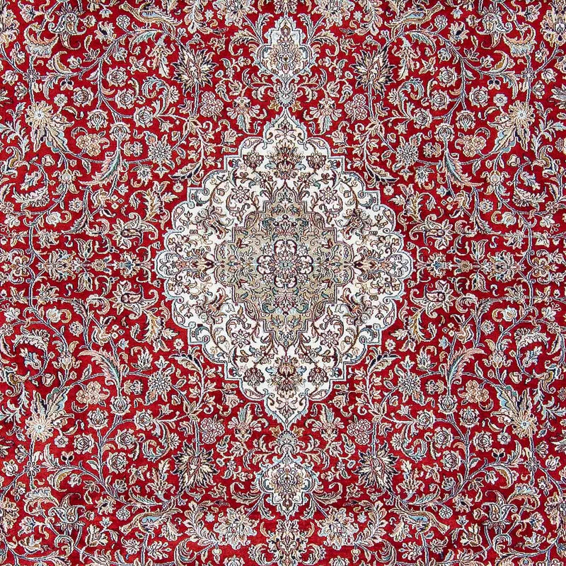 Alfombra persa - Clásica - 311 x 244 cm - rojo oscuro
