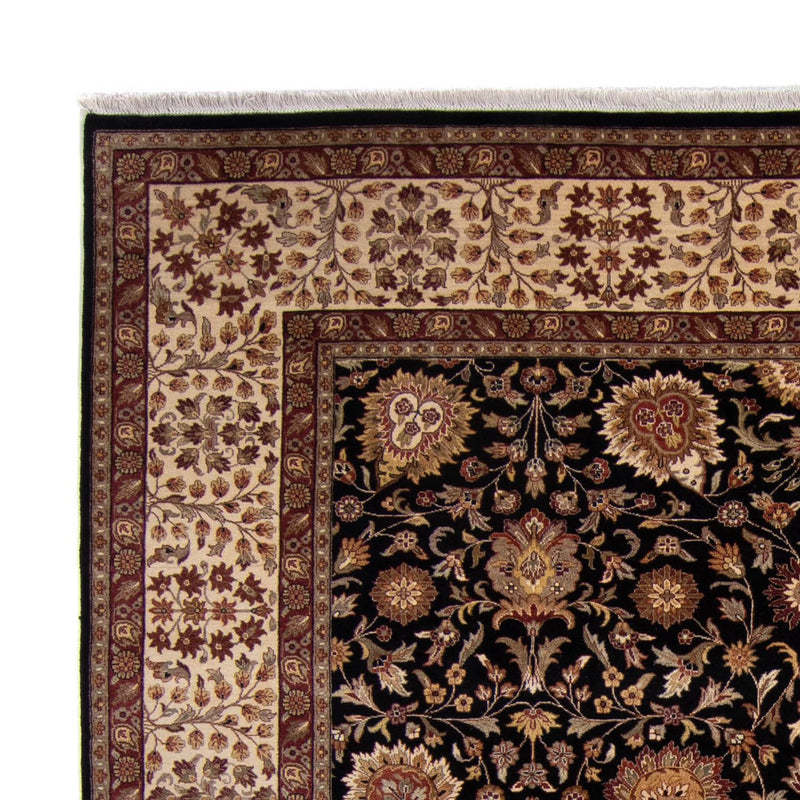 Alfombra persa - Tabriz - 312 x 244 cm - azul oscuro
