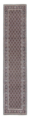 Alfombra de pasillo Alfombra persa - Tabriz - 391 x 76 cm - gris