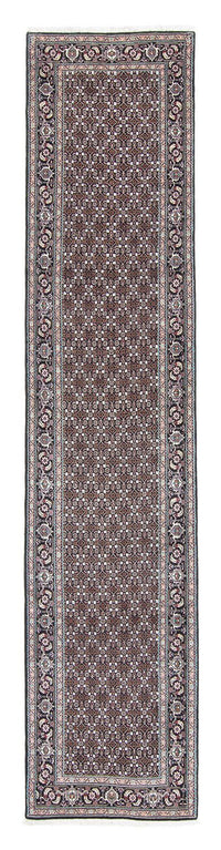 Alfombra de pasillo Alfombra persa - Tabriz - 391 x 76 cm - gris