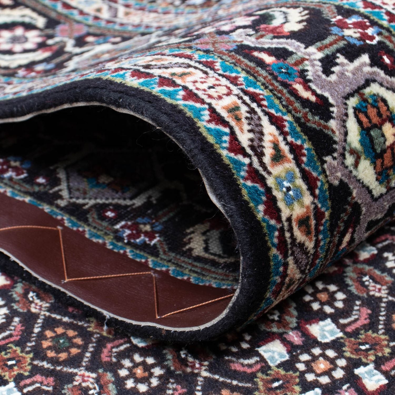 Alfombra de pasillo Alfombra persa - Tabriz - 381 x 66 cm - gris