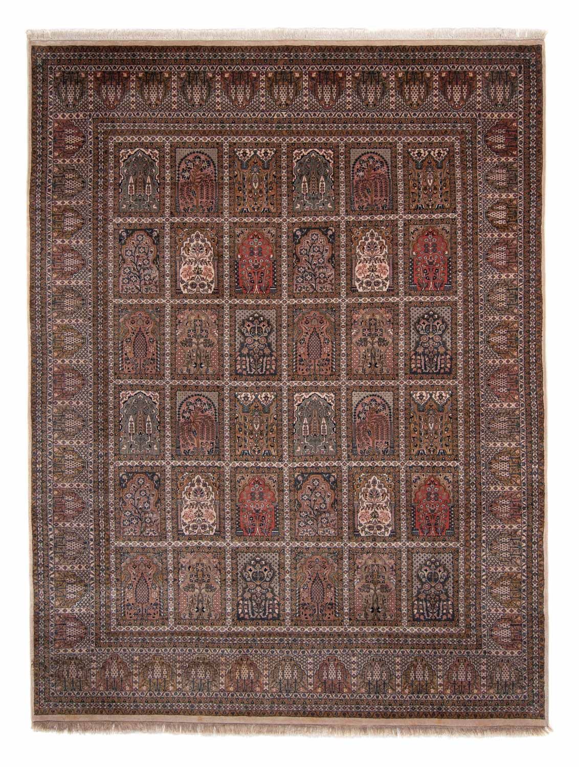 Alfombra persa - Ghom - 324 x 246 cm - marrón claro