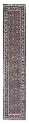 Alfombra de pasillo Alfombra persa - Tabriz - 388 x 77 cm - gris