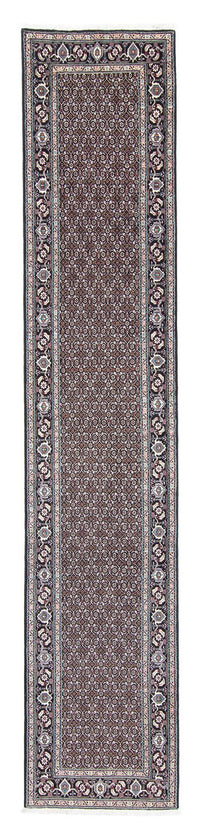 Alfombra de pasillo Alfombra persa - Tabriz - 388 x 77 cm - gris