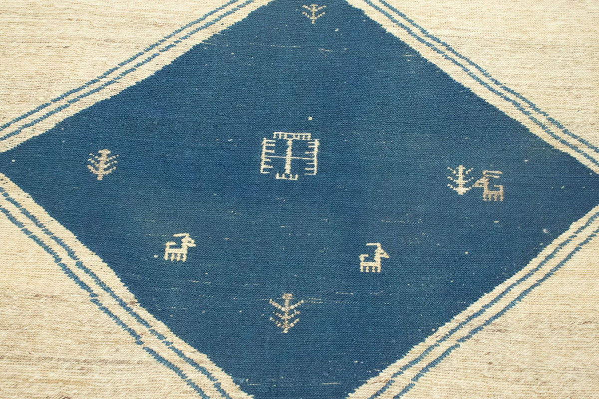 Alfombra Gabbeh - Persa - 222 x 167 cm - beige