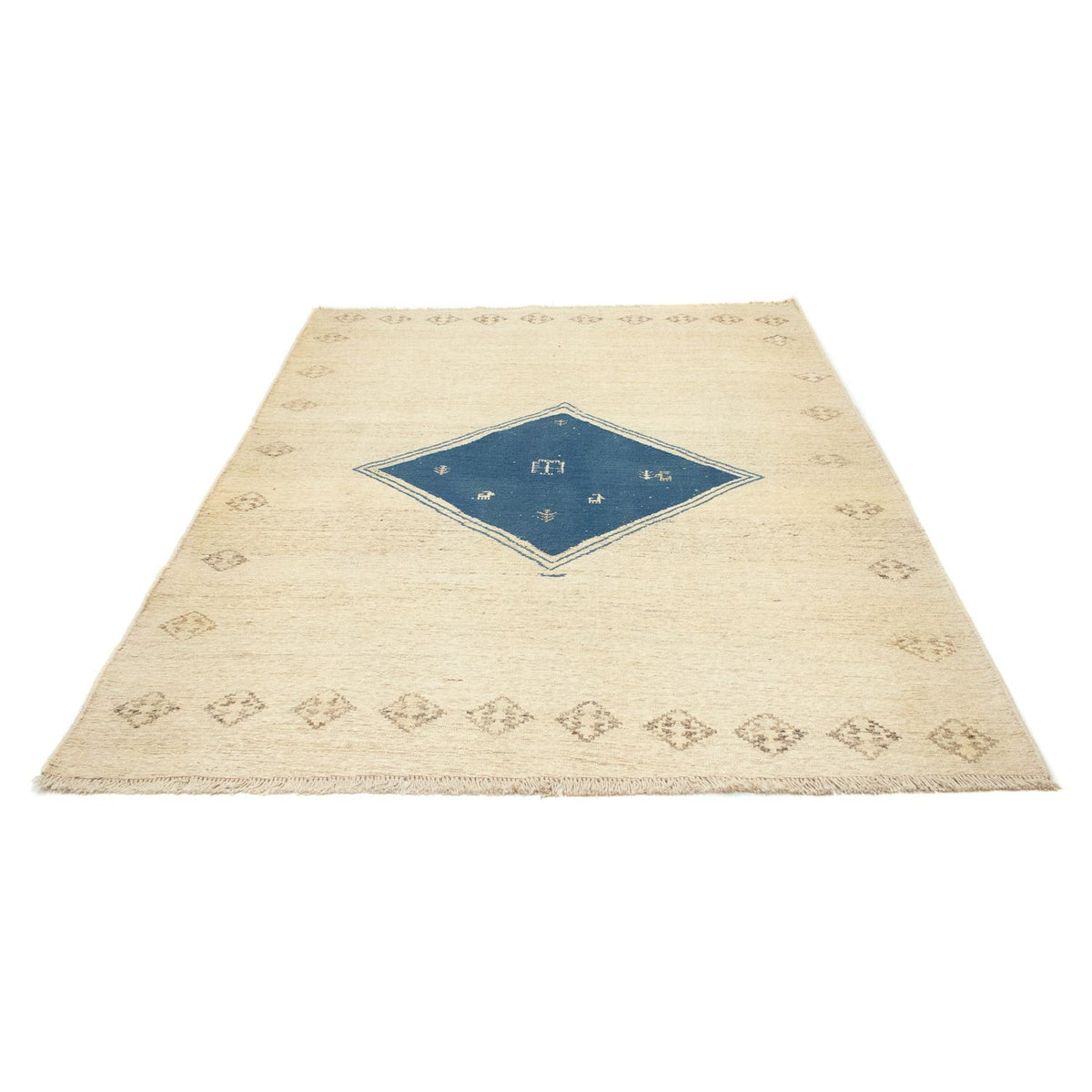 Alfombra Gabbeh - Persa - 222 x 167 cm - beige