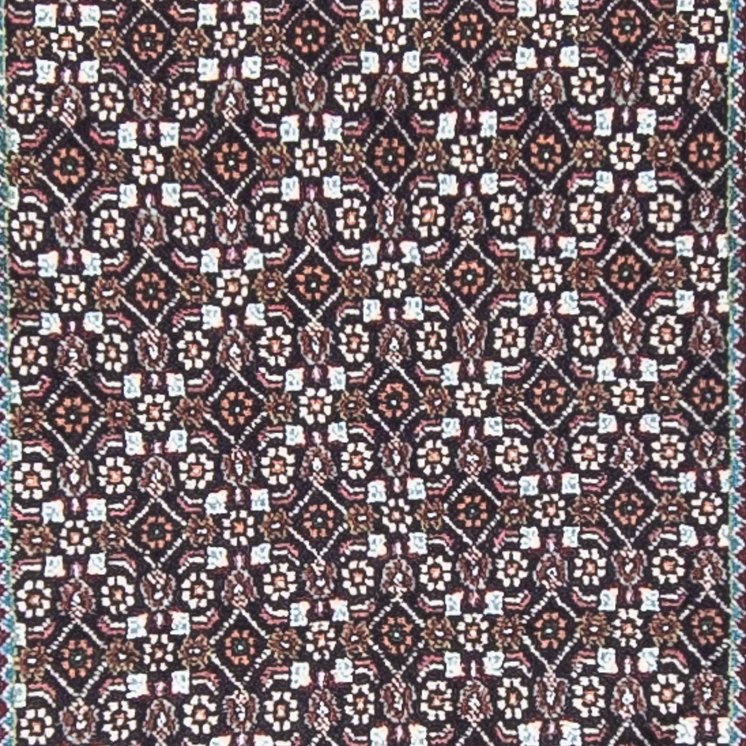 Alfombra de pasillo Alfombra persa - Tabriz - 389 x 74 cm - gris