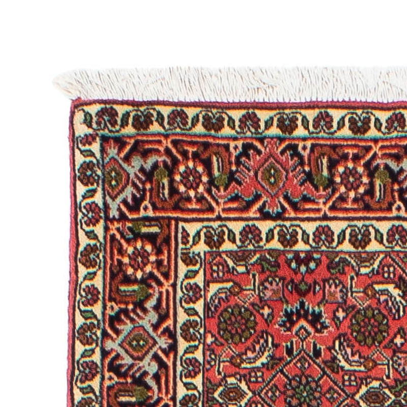 Alfombra de pasillo Alfombra persa - Bidjar - 248 x 71 cm - rojo claro