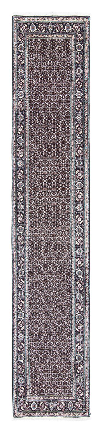 Alfombra de pasillo Alfombra persa - Tabriz - 390 x 75 cm - gris