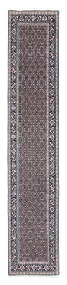 Alfombra de pasillo Alfombra persa - Tabriz - 390 x 75 cm - gris