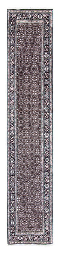 Alfombra de pasillo Alfombra persa - Tabriz - 390 x 75 cm - gris
