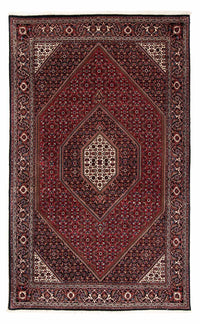Alfombra persa - Bidjar - 248 x 148 cm - rojo oscuro