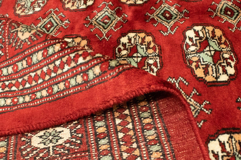 Alfombra afgana - Bukhara - 223 x 149 cm - rojo
