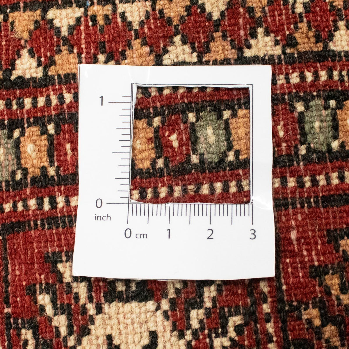 Alfombra afgana - Bukhara - 223 x 149 cm - rojo