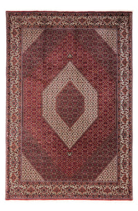 Alfombra persa - Bidjar - 360 x 251 cm - rojo