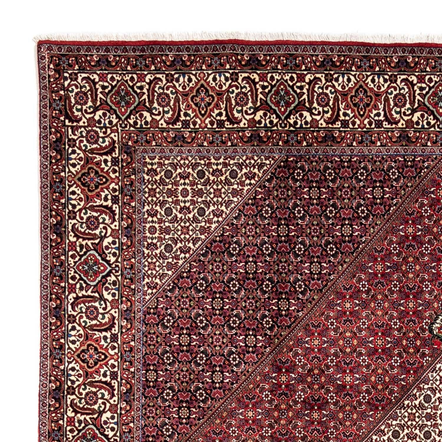 Alfombra persa - Bidjar - 360 x 251 cm - rojo