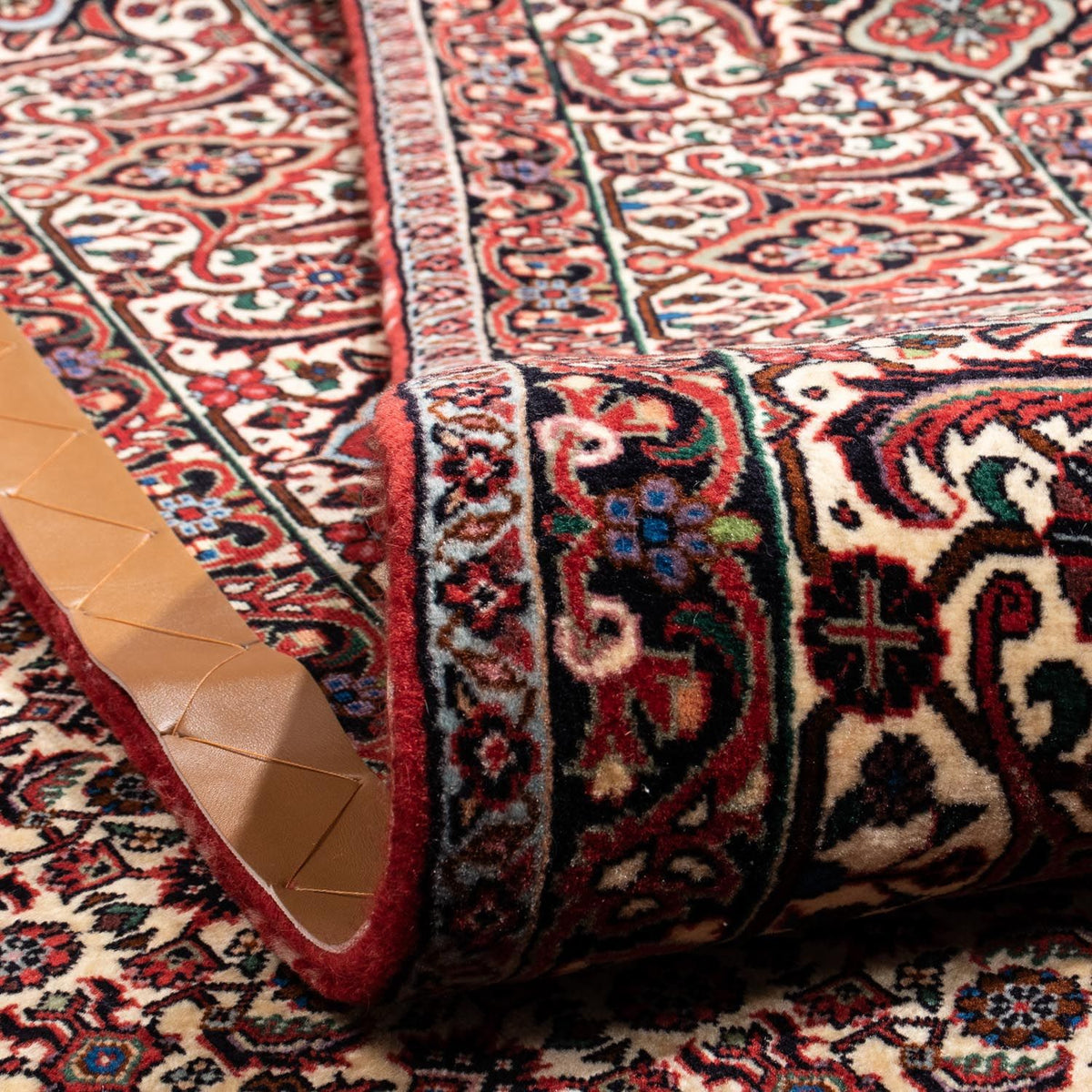 Alfombra persa - Bidjar - 360 x 251 cm - rojo