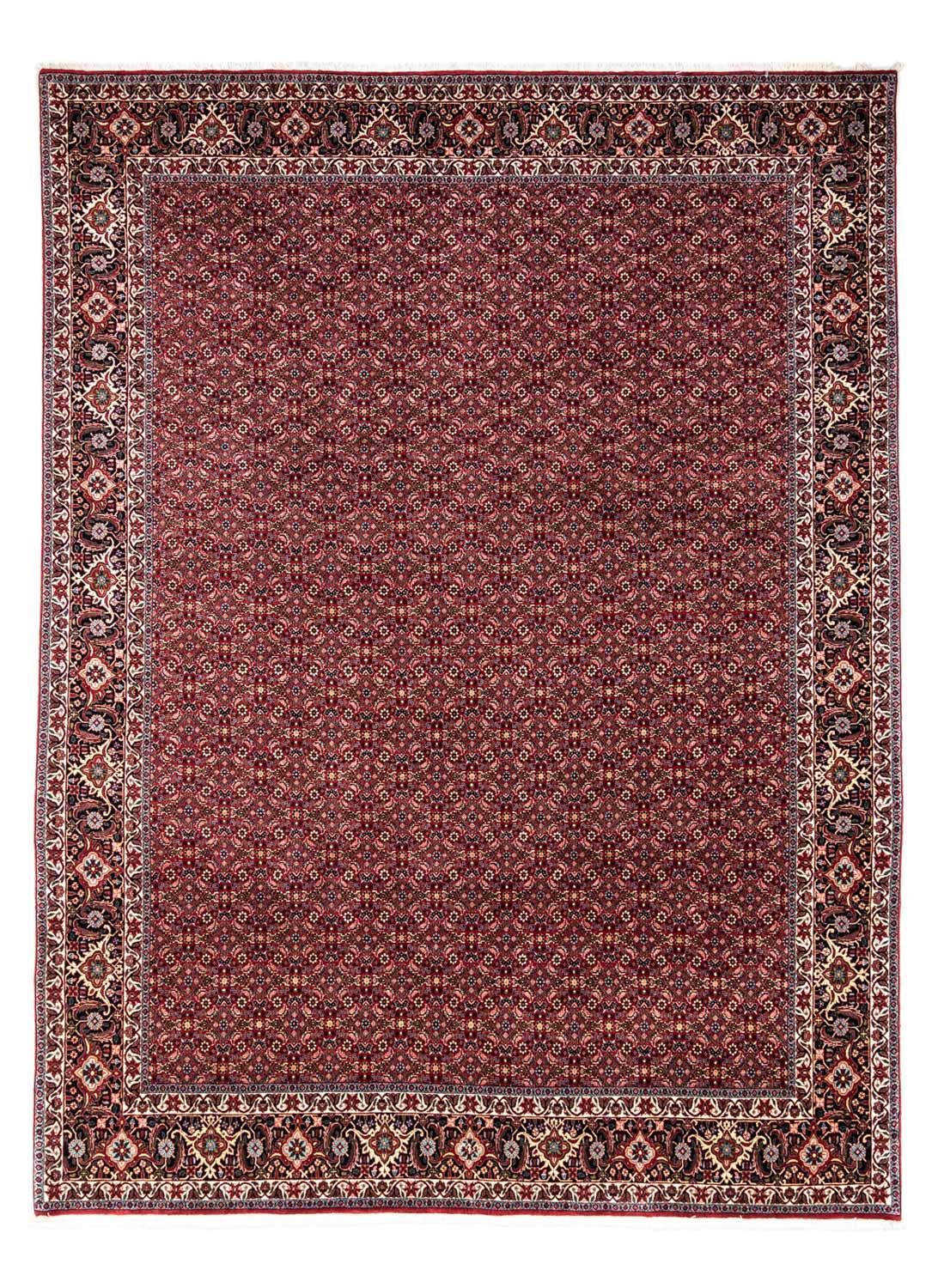 Alfombra persa - Bidjar - 349 x 250 cm - rojo