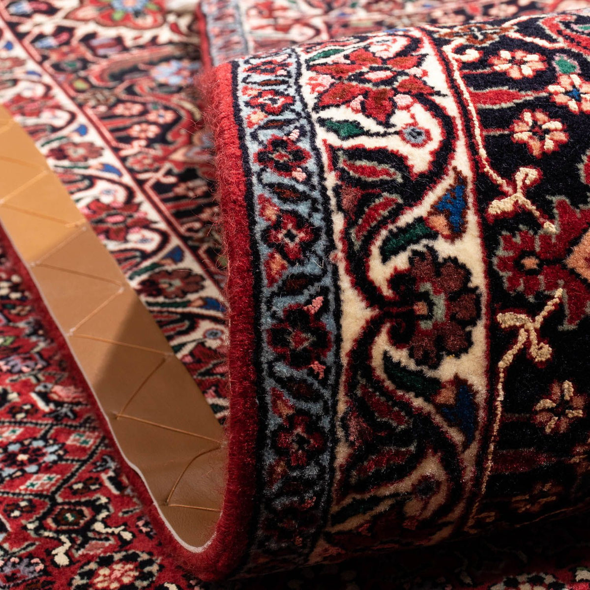 Alfombra persa - Bidjar - 349 x 250 cm - rojo