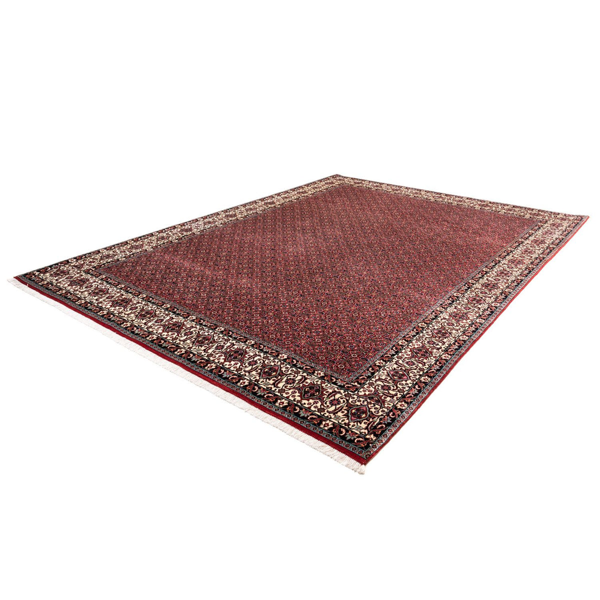 Alfombra persa - Bidjar - 335 x 255 cm - rojo